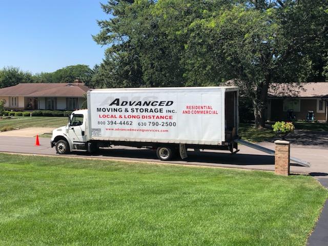 moving & storage truck advanced moving & storage