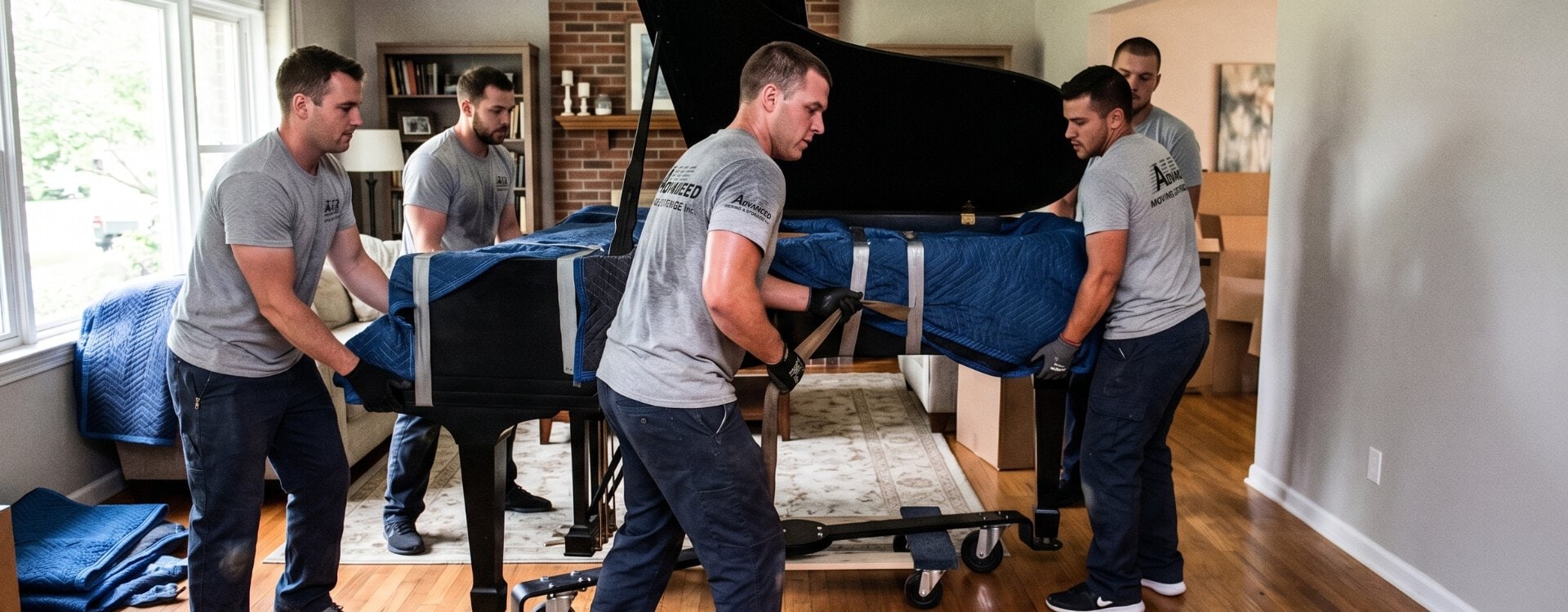 Professional </br> Piano Movers 